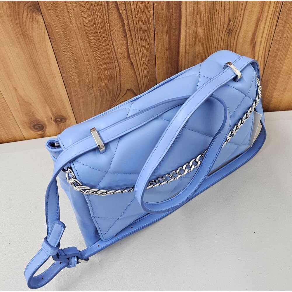 A New Day Purple Quilted Convertible Women's Bag - Picture 2 of 11